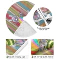 thumbnail image 2 of FMSHPON Easter Easter Cute Bunnies Xmas Christmas Tree Skirt Stand Mat for Holiday Party Decoration Indoor Outdoor 48 inches, 2 of 6