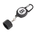 thumbnail image 1 of Pool Chalk Holder, Billiard Chalk Holder ABS Portable with Retractable Rope Buckle for Billiard Accessory, 1 of 7