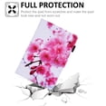 thumbnail image 5 of Dteck Case for All-New Amazon Kindle Fire 7 Tablet 12th Generation (2022 Release),Magnetic Leather Pattern Card Slots Wallet Smart Case Shockrpoof Rubber Kickstand Cover,Pink Cherry, 5 of 5