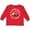 Red, variant on Inktastic Grandma Loves Me Valentine Truck Kids Boys or Girls Long Sleeve Toddler T-Shirt