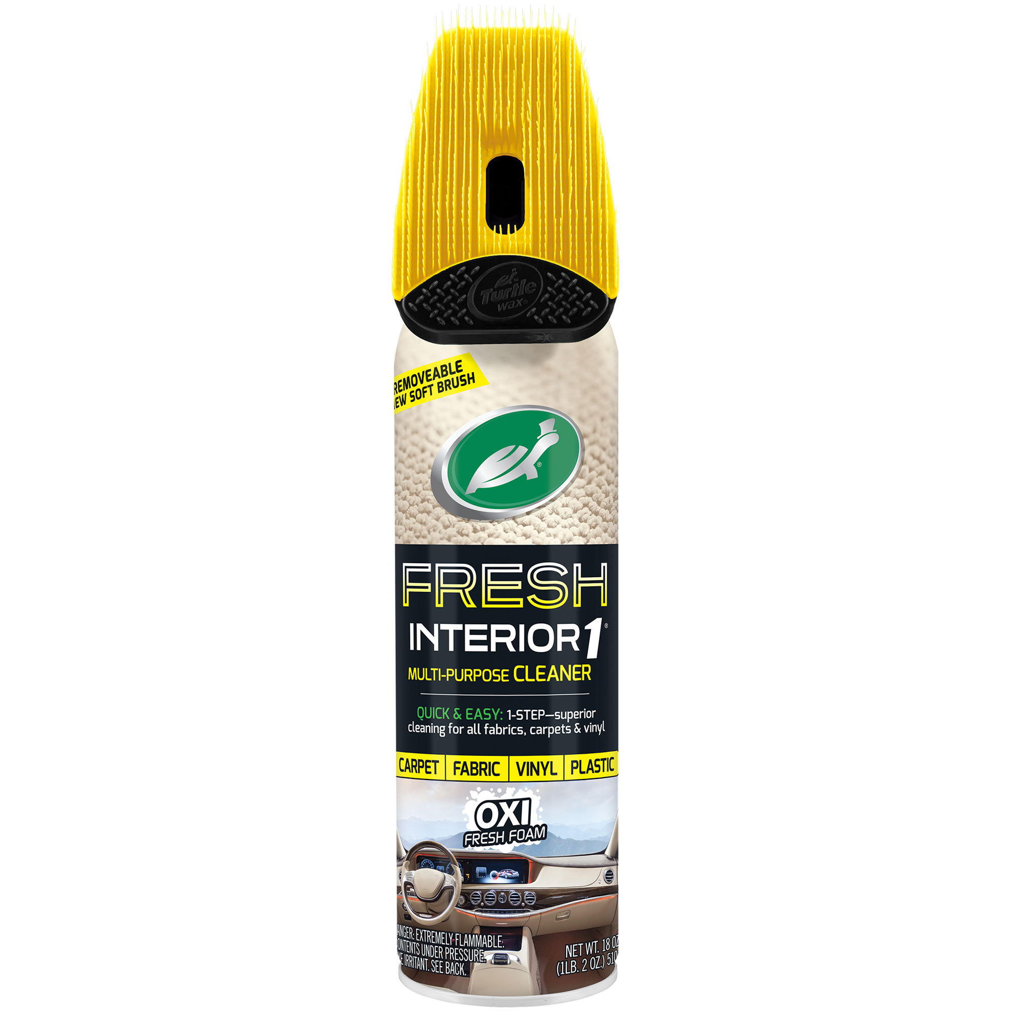 Turtle Wax Interior 1 Multi-Purpose Cleaner and Stain Remover, 18oz
