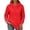Wine, variant on Womens Hooded Pullover Sweatshirts with Front Pocket,Solid Color Long Sleeve Tops for Casual Sporty Style Dark Green XL