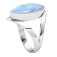 thumbnail image 2 of Natural Rainbow Moonstone Women Jewelry 925 Sterling Silver Ring, 2 of 10