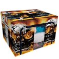 thumbnail image 1 of EREHome Very scary flaming skull Concept of horror Storage Bag Clear Window Storage Bins Boxes Large Capacity Foldable Stackable Organizer With Steel Metal Frame For Bedding,Clothes,Closets, Bedrooms, 1 of 3