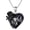 Bat-Crystal, variant on Dorunmo Evil Eye Necklace 925 Sterling Silver Evil Eye Pendant with Black Crescent Moon Necklace Protection Jewelry Amulet Gifts for women