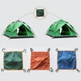 thumbnail image 4 of Multi-sizes Automatic 3-4 Person Tent Tarp Cover Rainproof Tent Cover Fly/Durable Hammock Cover Sun Shelter GREEN 148X148CM, 4 of 8