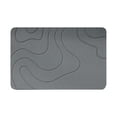 thumbnail image 4 of Non Slip Bath Mat for Shower Quick Dry Diatomaceous Earth Bath Mat for Tub Bathroom Floor Mat for Entryway 16 X 24 Inch Dark Gray, 4 of 8