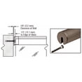 thumbnail image 3 of CRL GR25SECDU Dark Bronze Stabilizing End Cap for 2-1/2" Cap Railing, 3 of 4