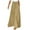 Khaki-20, variant on REALiKUN Womens Plus Size Linen Pants Wide Leg Palazzo Trousers High Elastic Waist Flowy Culottes with Pockets