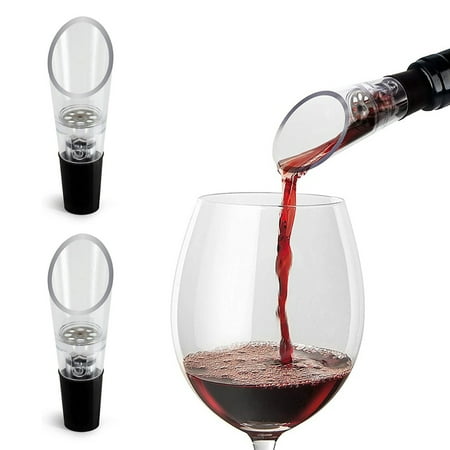 

Wine Aerator Pourer (2-pack) - Decanter Premium Aerating Spout