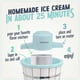 thumbnail image 3 of Máquina para hacer helados eléctrica Nostalgia – Estilo salón de cubo de madera, máquina de helado de servicio suave antigua que hace yogur helado o helado en minutos – Aparato de cocina divertido – B, 3 of 5