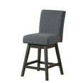 thumbnail image 6 of New Classic Furniture High Line Wood Counter Table & 6 Swivel Stools in Gray, 6 of 11