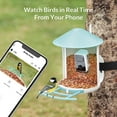 thumbnail image 6 of Netvue Birdfy Bird Feeder with Camera, Smart Bird Camera with Solar Panel, AI Identify 6000+ Species, Automatic reminder recording, Ideal Gift, 6 of 9