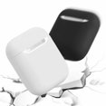 thumbnail image 4 of 2 Pack Compatible Case Ultra Thin Soft Cover Silicone Protective Skin for Apple Airpod 1 2 Case, 4 of 7