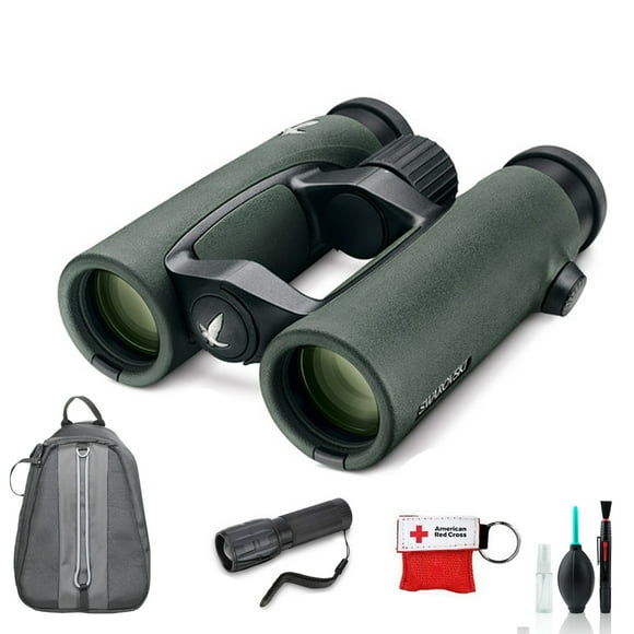 Swarovski 10x50 EL50 Binoculars with FieldPro Package (Green) 35210 - Kit with Deluxe Backpack + More