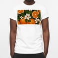 thumbnail image 3 of Tangerine Classic White Cotton T-Shirt - Men's Casual Comfort Tee for Everyday Wear - 100% Cotton Short Sleeve Shirt for Work or Leisure - Lightweight Breathable Fabric, 3 of 5