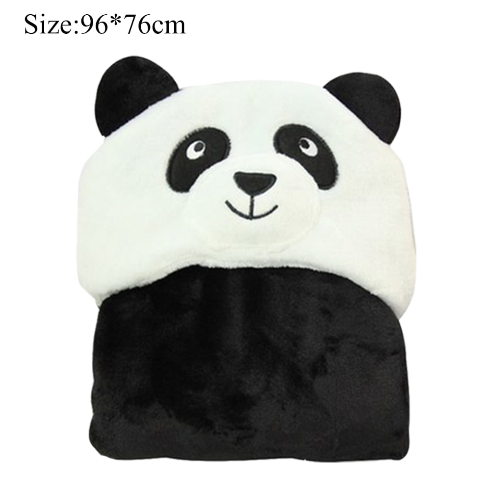 Kids Plush Animal Blanket Children Hooded Huggable Critter Blankets Perfect for Boys or Girls