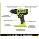 thumbnail image 3 of Kit de Taladro/Destornillador Inalámbrico RYOBI ONE+ 18V 1,27 cm con (1) Batería de 1,5 Ah y Cargador, 3 of 3