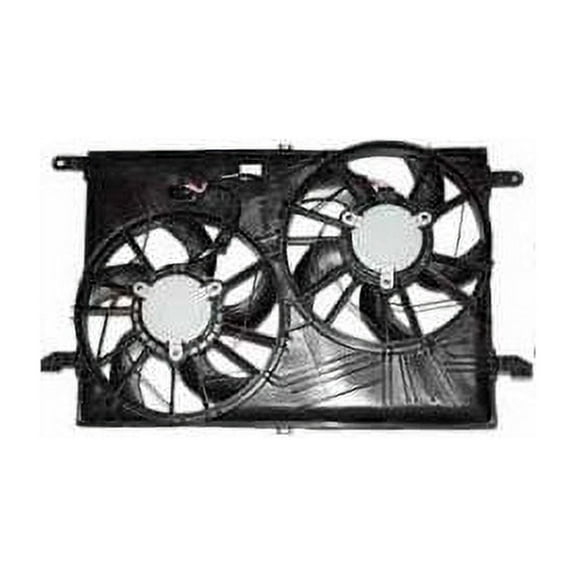 Auxiliary Fan Assembly - Compatible with 2007 - 2019 GMC Acadia 2008 2009 2010 2011 2012 2013 2014 2015 2016 2017 2018