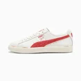 thumbnail image 1 of PU & MA Clyde Neverworn III Sneakers Shoe Warm White/Club Red 396489-01 US 4-12, 1 of 5