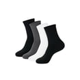 thumbnail image 3 of Hanes Moves Men's Socks Pack, 4-Pair , 360 Stretch Lightweight , , shoe size 6-12 Assorted 1, 3 of 3