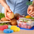 thumbnail image 3 of wqlpp-Mini Freezer Ice Packs for Lunch Boxes - 4-Pack Cute Small Ice Blocks for Cool Bags and Kids Lunch Box – Reusable Animal Freezer Blocks for Kids Lunch Cool Boxes Bags with 10 Food Picks, 3 of 4