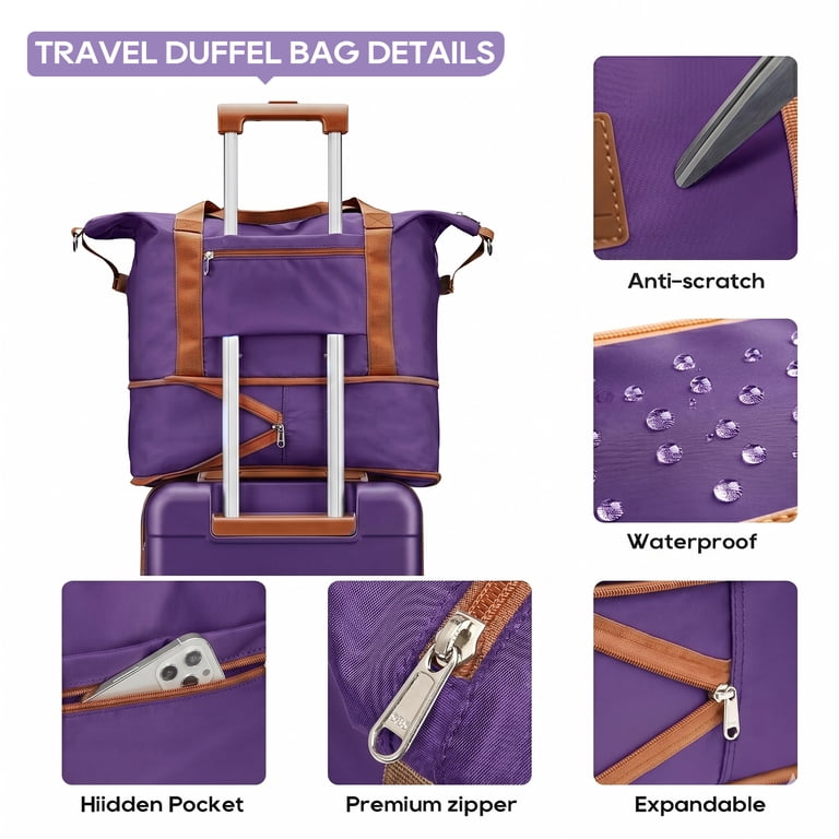 Joyway Travel Duffel Bag Set with Toiletry Bag photo 6