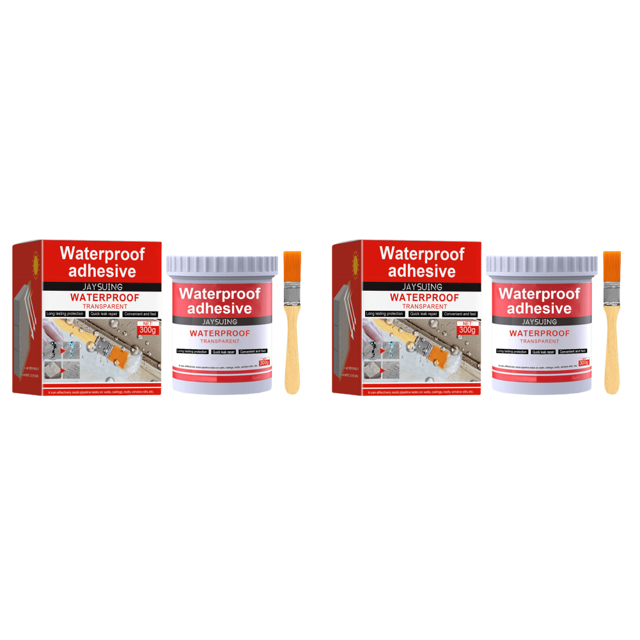 Sellador Aislante Agente Impermeable Invisible Con Pegamento Sin Fugas Cepillo (300 G)