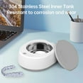 thumbnail image 4 of Cleaning machine,Cleaner With Sonic Cleaner With One Button Professional Cleaner Ideal Silver And Bands And Dentures Cleaner - Professional Steel Inner Inner Bands/ Watch Bands And, 4 of 7