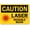 Warning Sign 4, variant on OSHA Caution Sign Gloves Required In This Area (with Graphic) - 8"x12" Metal Sign, Warning for Wall Fence, Hazard Zone, Glove Requirement