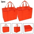 thumbnail image 5 of 2PCS 41x33x23 cm Large Insulated Grocery Bags - Foldable Insulation Cooler Set, 5 of 5