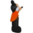 thumbnail image 2 of Gemmy 3.5 ft Airblown Blowup Inflatable Vampire Mickey with Candy Toss Vest Outdoor Decoration - Orange, 2 of 3