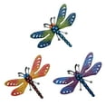 thumbnail image 6 of SLYNSHome Metal Dragonfly Wall Decor,Hanging Dragonfly Ornaments for Patio Lifelike Dragonfly Statue Wall Mount Art for Living Room Garden Bedroom Farmhouse Decoration Dragonfly Gifts, 6 of 6