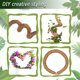 thumbnail image 3 of Poste de musgo flexible de 48 pulgadas DENGXMXG para plantas trepadoras de interior 2 piezas, 3 of 5