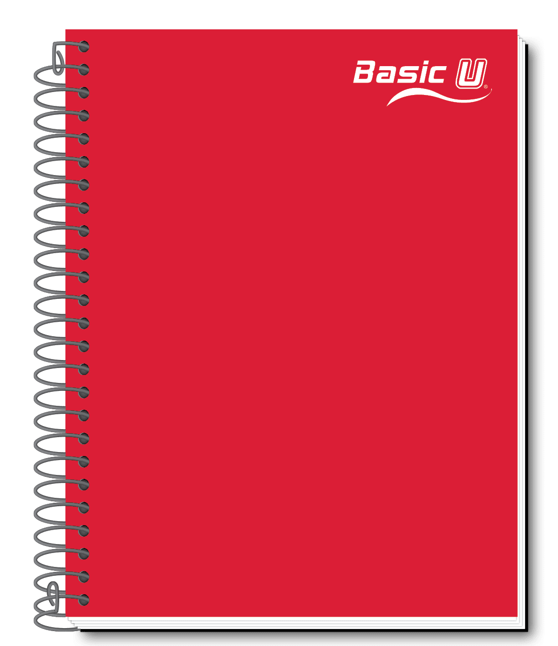 Top Star Basic U 5 Subject Wirebound Notebook Hard Cover Small Various Designs