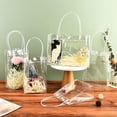 thumbnail image 6 of YIEMEEN Clear Gift Bag with Handle,Reusabled Plastic Small Gift Bag for Party Gift, 6 of 14