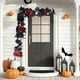 thumbnail image 4 of Guirnalda de Calabazas, Ratán y Hojas de Arce para Halloween | Decoración Otoñal de Plástico de 175 Cm | Decoración Festiva para Fiestas de Halloween | 1 Unidad, 4 of 6