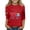 #A07-Red, variant on Abcomgle Girls Patriotic Shirts 4th Of July 250th Birthday Graphic Tee Tops Crew Neck 3/4 Sleeve T Shirt Comfy Independent Day Tees,Red,5-6Years