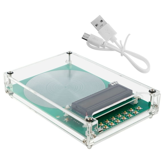 Schumann Resonance Sine Wave Generator Adjustable Schumann Sine Wave Generator Portable 7.83 Hz Ultra Low Frequency Generator Round Schumann Wave Signal Generator 0.01 Hz to 30000 Hz