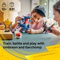 thumbnail image 5 of LEGO Pokémon SMART Play: Umbreon vs Garchomp Championship Battle - Compatible Set with 2 SMART Tags and 2 Pokémon Figures - Interactive Building Toy - Gift for Boys and Girls, Ages 10+ - 72165, 5 of 9