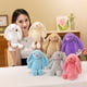 thumbnail image 4 of Conejito de peluche de 28 cm con orejas largas, suave, para niñas y niños, regalo de cumpleaños, 4 of 5