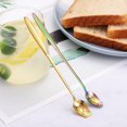 thumbnail image 4 of DISHAN Coffee Teaspoon Holding Cake Comfortable Grip Practical Stainless Steel Coffee Spoon, 4 of 4