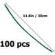 thumbnail image 3 of 100pcs Limpiapipas Verde, Alambre de Metal-Fibra, Doblable, Decoraciones DIY, Niños Adultos, 3 of 8