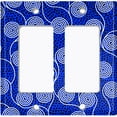 thumbnail image 6 of Metal Light Switch Plate Cover Colorful Safari African Tribal Art Pattern SFR028, 6 of 13