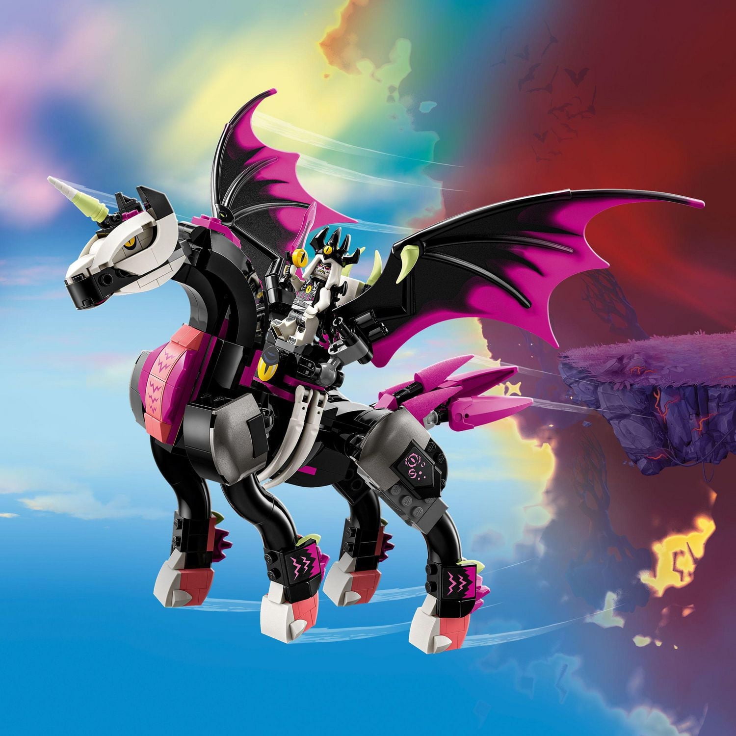 LEGO DREAMZzz Pegasus Flying Horse 71457 Building Toy Set, Fantasy Action Figure Creature for Kids, Unique Birthday Gift for Girls and Boys Ages 8+