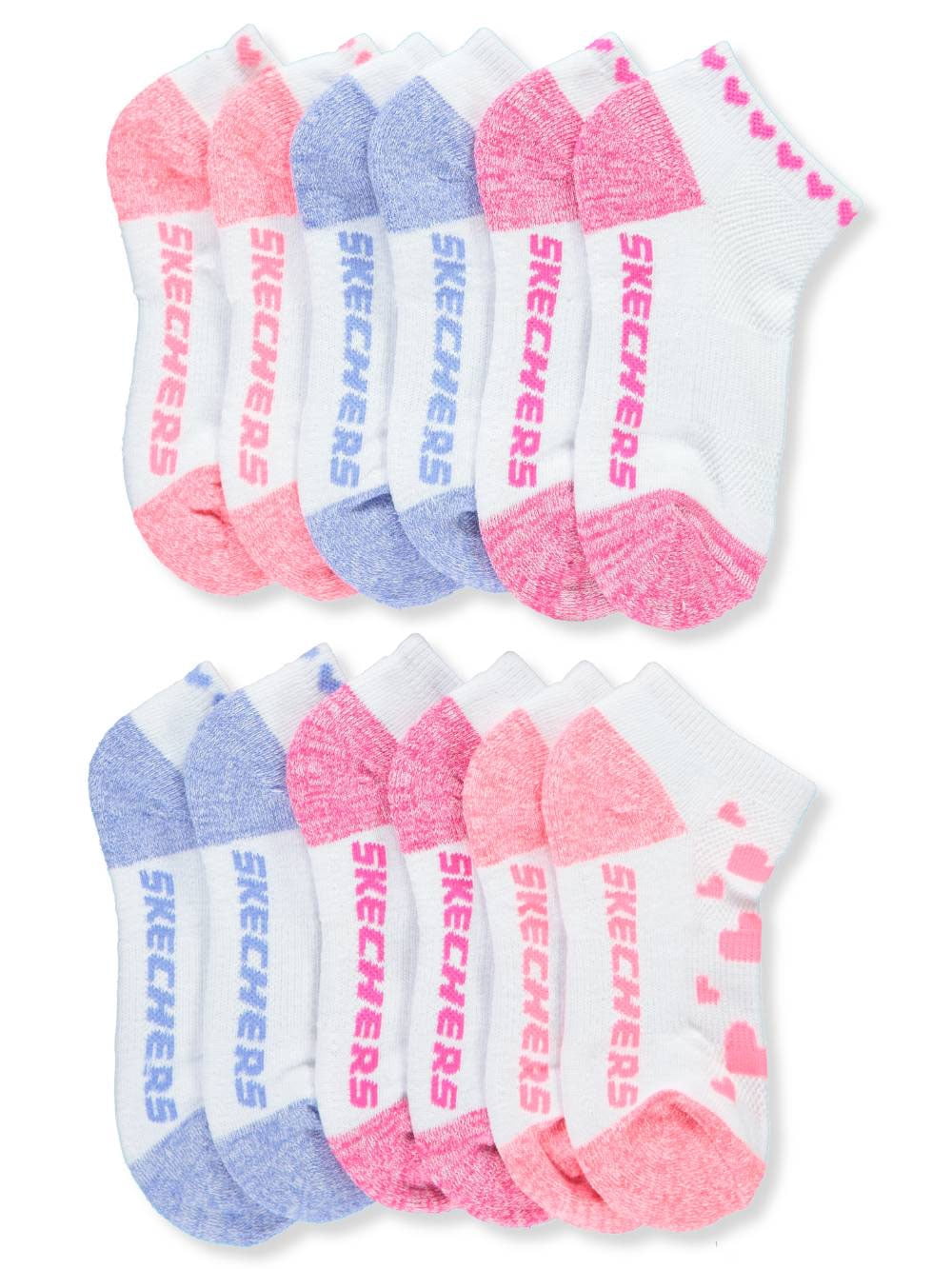 skechers girls socks