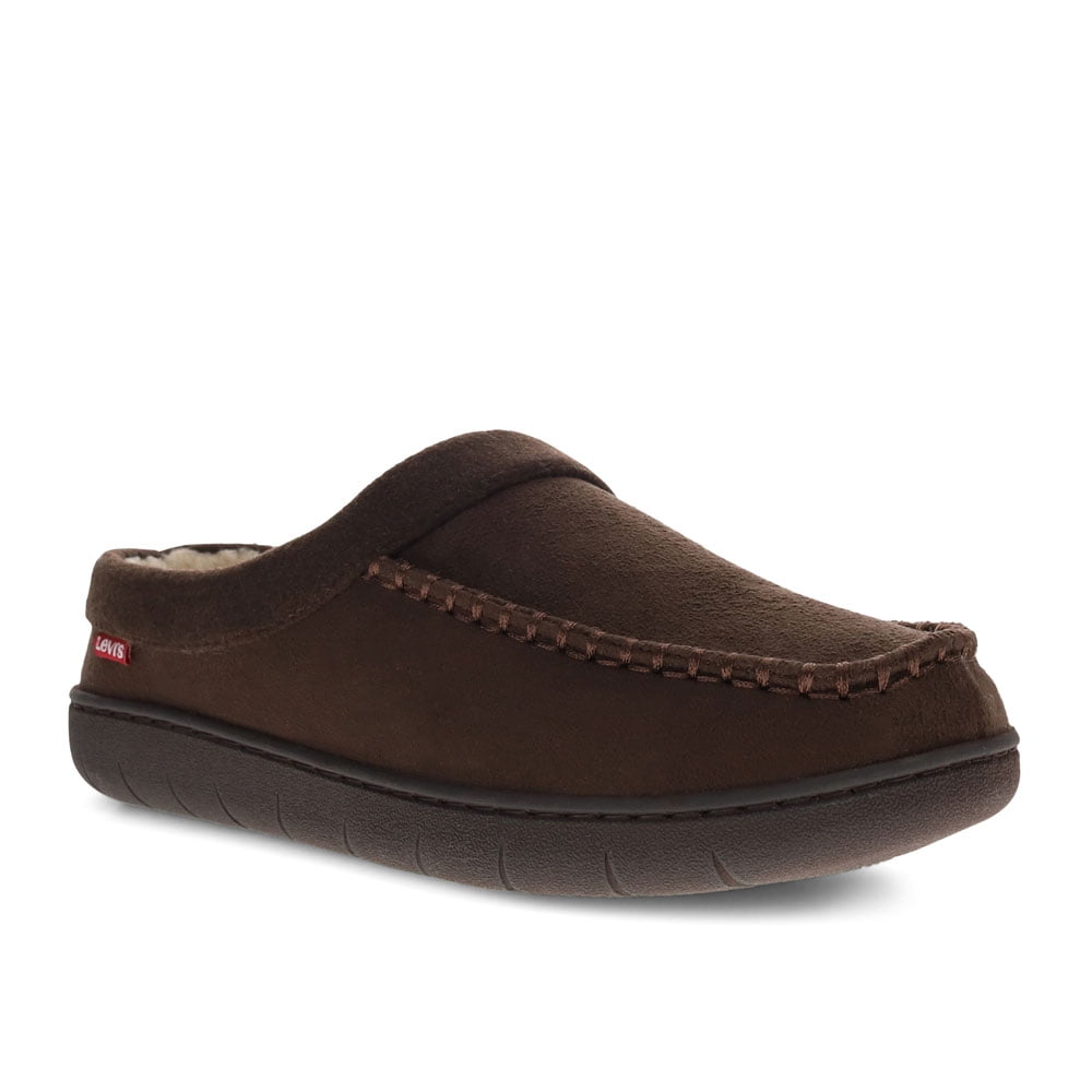 Levi's Mens Victor Microsuede Clog House Shoe Slippers 
