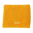 thumbnail image 3 of AWZXDE Women's Winter Thick Knit Solid Color Lined Neck Warmer - Soft Scarf Alternative for Chilly Weather & Cozy Comfort Yellow,One Size, 3 of 5