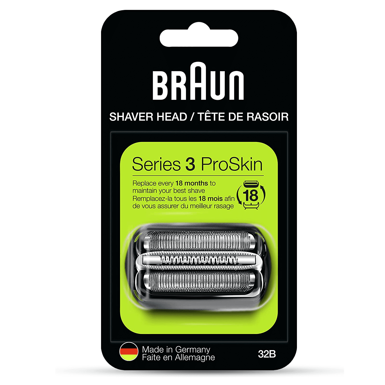 Braun Series 9 Pro Replacement Shaver Head Cassette, 94M