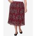 thumbnail image 4 of Alfred Dunner Womens Plus-Size Casual Long Paisley Skirt, 4 of 6